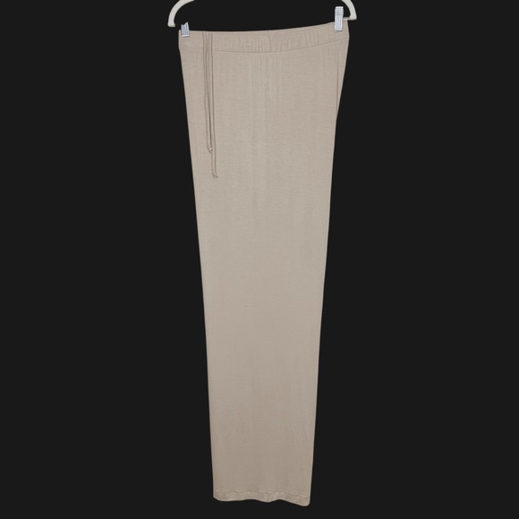 SKIMS Sleep Pants Pajama Lounge Pants Taupe Large - Picture 4 of 10